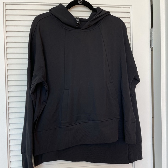Athleta Black Hoodie Sweatshirt - Picture 7 of 8